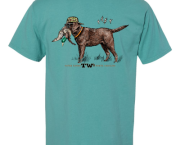 TW's Marsh Dog- Men's Cotton Short Sleeve Tee - TW’s Bait & Tackle