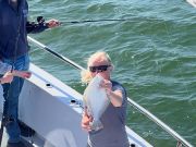 Miss Oregon Inlet II Head Boat Fishing, Flounder Pounder