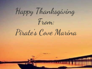 Pirate's Cove Marina, Thanksgiving Eve.!.