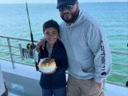 Crystal Dawn Head Boat Fishing and Evening Cruise, Pufferfish & Flounder