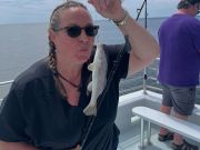 Crystal Dawn Head Boat Fishing and Evening Cruise, Flounder & Sea Mullet