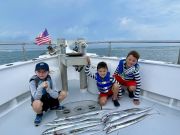 Miss Oregon Inlet II Head Boat Fishing, We hooked a shark!