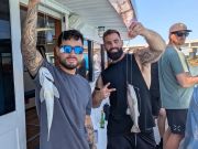 Miss Oregon Inlet II Head Boat Fishing, Sea Mullet, Smiles and Dolphins