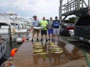 Pirate's Cove Marina, Don't let a little rain ruin your fishing...