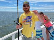 Miss Oregon Inlet II Head Boat Fishing, Captain Tripp with 100 trips
