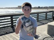 Jennette's Pier, Warm with little wind