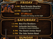 Jolly Roger Restaurant, "Shake the Sand Out Ya Boots" Country Fest!