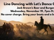 Jack Brown's Beer & Burger Joint, Line Dancing with Let's Dance OBX