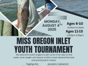 Miss Oregon Inlet II Head Boat Fishing, Annual Youth Fishing Tournament