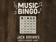 Jack Brown's Beer & Burger Joint, Music Bingo