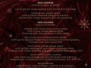 TRiO Restaurant & Market, New Year's Eve Dinner