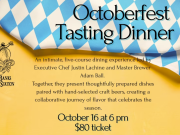 Outer Banks Brewing Station, Tasting Dinner Series: Oktoberfest
