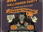 Stormy Seas Bottle Shop, SNL Halloween Party