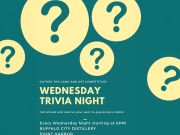 Buffalo City Distillery, Trivia Wednesday
