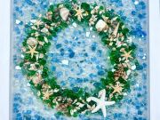 Outer Banks Brewing Station, Local Color OBX Mixed Media & Painting Parties: Holiday Wreath Resin Class