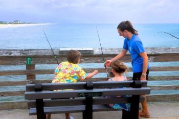 Jennette's Pier, Flounder, Spanish & Bluefish