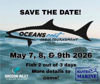 Oregon Inlet Fishing Center, 2026 Cobia Tournament Details are here!