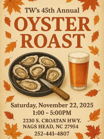 TW’s Bait & Tackle, TW’s 45th Annual Oyster Roast