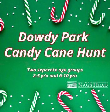 Town of Nags Head, Candy Cane Hunt At Dowdy Park