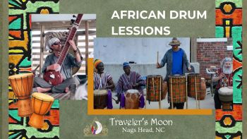 Traveler's Moon, African Drum Lesson