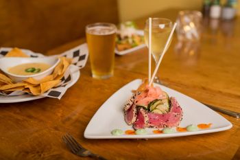 Mulligan's Grille, Sesame & Pepper Seared Tuna