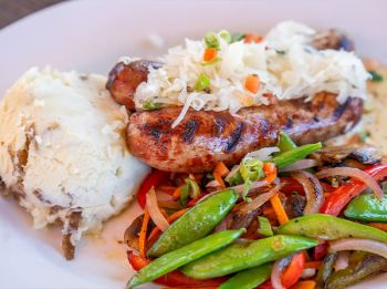 Outer Banks Brewing Station, Bangers and Mash
