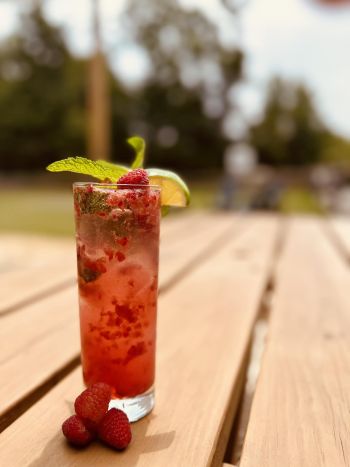 Buffalo City Distillery, Blood Orange Raspberry Mojito