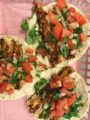 Viva Mexican Grill, Fish Tacos