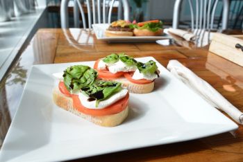 Freshfit Cafe Nags Head, Tomato Mozz Toast