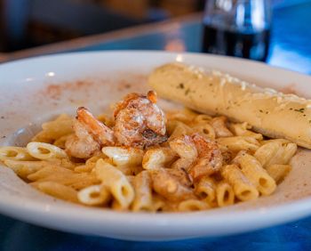 Rundown Cafe, Cajun Cream Alfredo with Shrimp