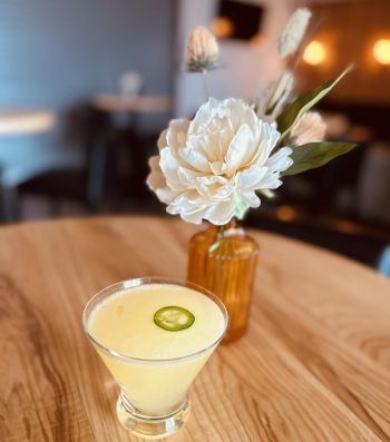 Buffalo City Distillery, Spicy Peach Martini