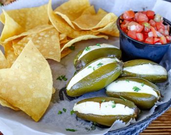 Black Pelican Oceanfront Restaurant, Stuffed Jalapeno Peppers