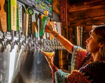 Huanchaco Lounge, Beer, Cider and THC on Draft