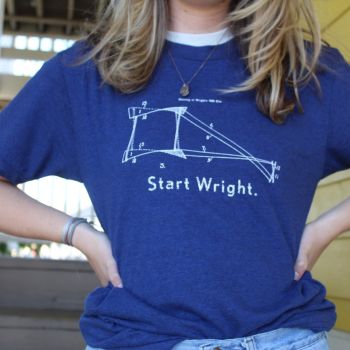Kitty Hawk Kites, Wright Brothers Start Wright Short Sleeve Tee