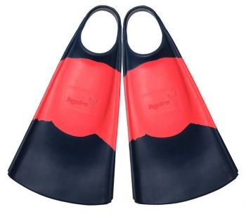 Outer Banks Boarding Company, Hydro O.G. Bodyboarding Fins Navy/Coral