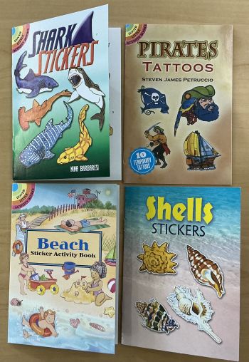 Gulf Stream Gifts, Sticker & Tatoo Books