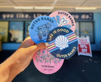 Kitty Hawk Kites, Outer Banks Stickers