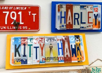 Absolutely Outer Banks, Custom License Plate Date