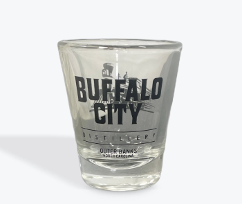 Buffalo City Distillery, Buffalo City Logo Shot Glass