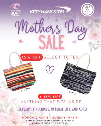 Kitty Hawk Surf Co., Mother's Day Fill the Tote Sale!