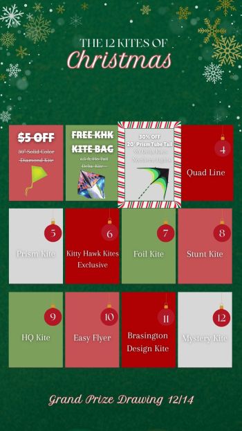 Kitty Hawk Kites, 12 Kites of Christmas