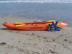 Kayaks for rent at Just For the Beach Rentals