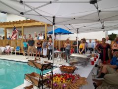 Outdoor pool at Outer Banks Inn