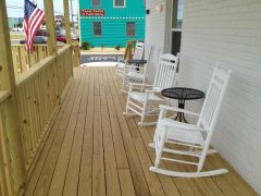 Front porch of Outer Banks Inn