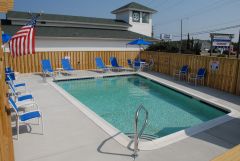 Outdoor pool at Outer Banks Inn