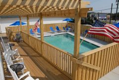 Outdoor pool at Outer Banks Inn