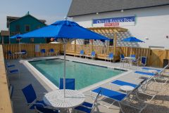 Outdoor pool at Outer Banks Inn