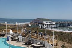 Outdoor pool and deck at Hilton Garden Inn Outer Banks/Kitty Hawk