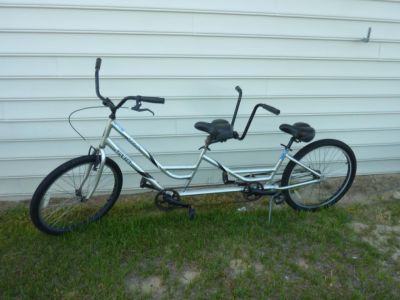 Tandem bikes for rent at Just For the Beach Rentals