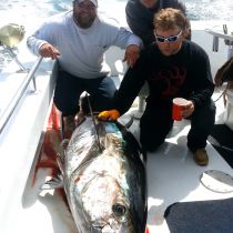 Country Girl Charters, Winter Tuna Fishing
